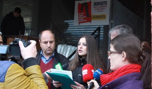 Albanian Campaigners 4 April 2015