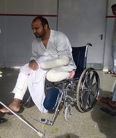 Afghanistan - Qudratullah - landmine survivor